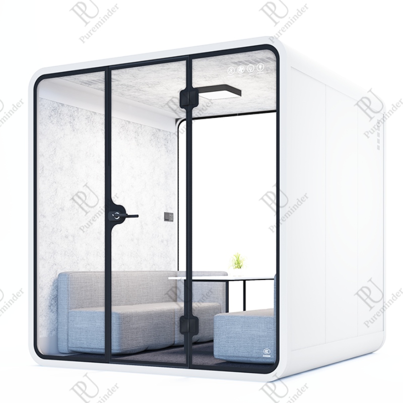 Pureminder XL Size Sounder Sounday Booth Private Portable Silence для домашнего и офисного собрания